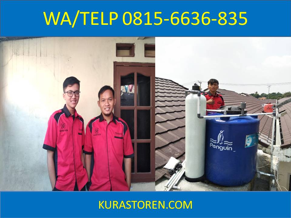 Kuras toren air Kebayoran Baru, Jakarta Selatan