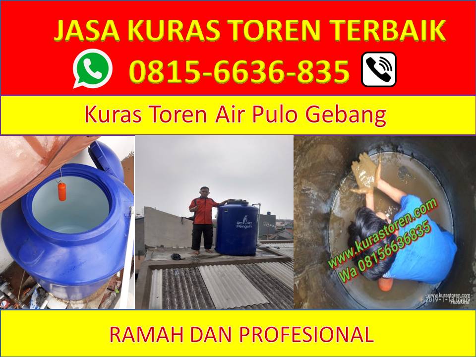 Kuras Toren Air Pulo Gebang