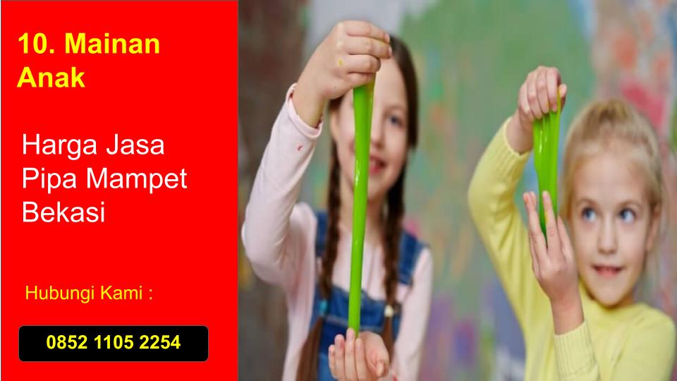 Mainan Anak Penyebab Penyumbah Air Pipa