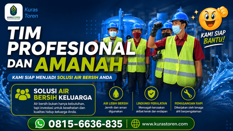 Air Rumah Bau & Karatan Solusi Kuras Tandon Air Profesional di Bekasi