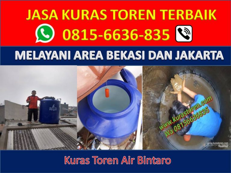 Kuras Toren Air Bintaro