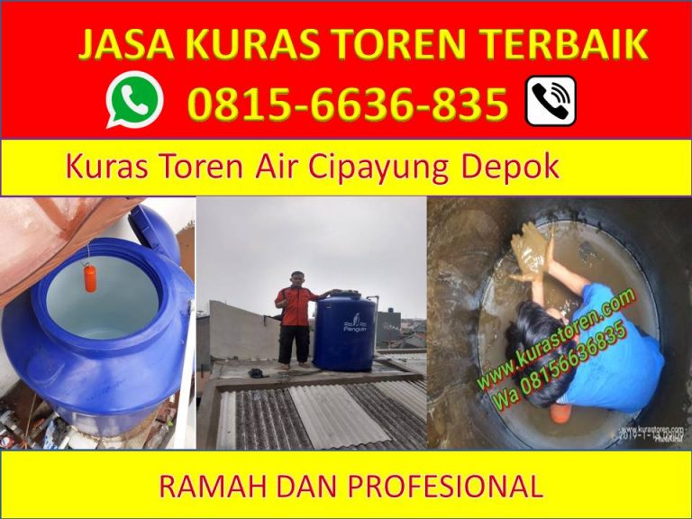 Kuras Toren Air Cipayung Depok