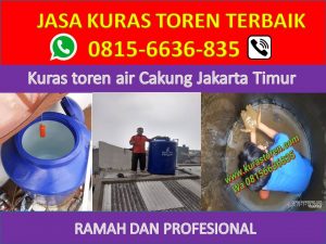 Kuras toren air Cakung Jakarta Timur