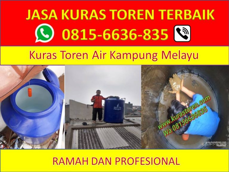 Kuras Toren Air Kampung Melayu