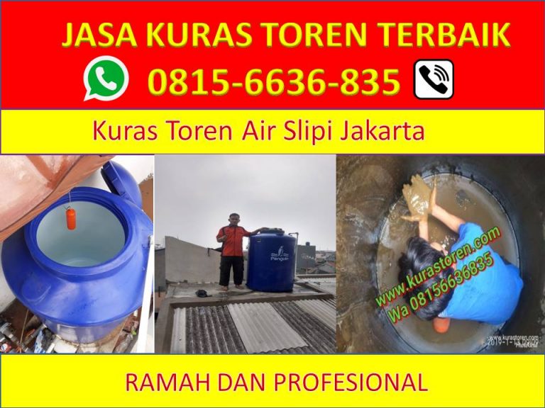 Kuras Toren Air Slipi Jakarta