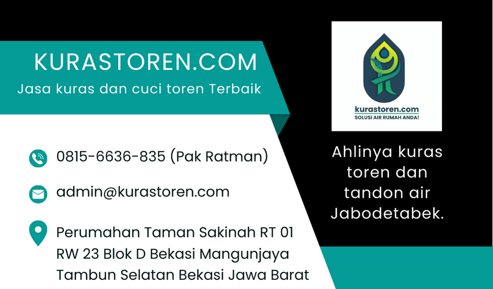 Kartu Nama dan Kontak Kuras Toren