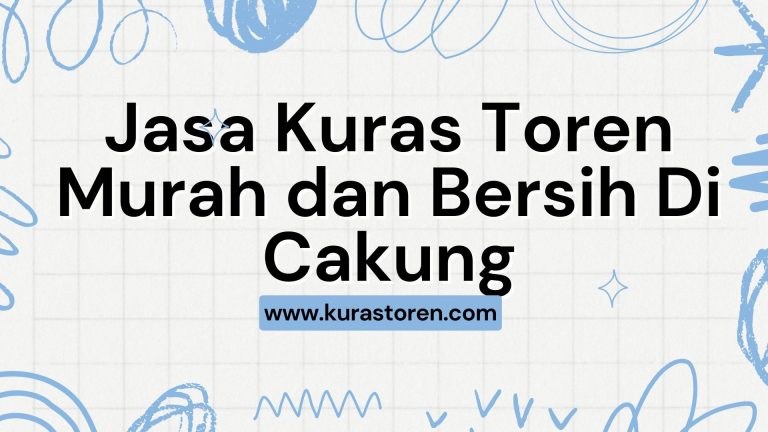 Jasa Kuras Toren Murah dan Bersih Di Cakung