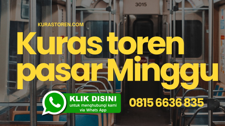 Kuras Toren Pasar Minggu Terdekat dan Profesional