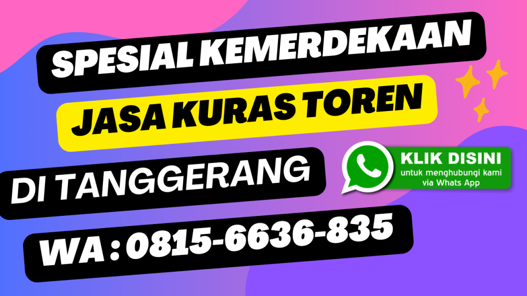 Kuras Toren Layanan Terbaik Di Tanggerang