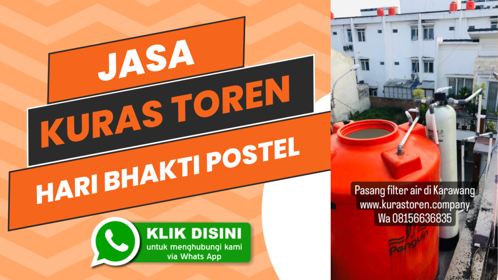 Jasa Kuras Toren Air Spesial Hari Bhakti Postel