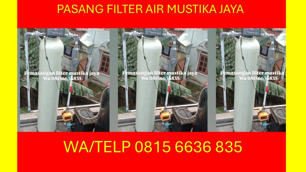 Pemasangan Filter Air Otomatis di Cluster Djoyo 10 Cipete