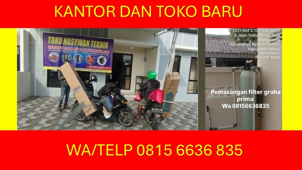PASANG FILTER AIR PERUMAHAN GRAHA PRIMA MANGUNJAYA TAMBUN SELATAN,