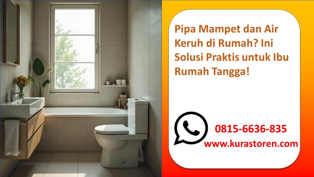 Pipa Mampet dan Air Keruh di Rumah? Ini Solusi Praktis untuk Ibu Rumah Tangga!
