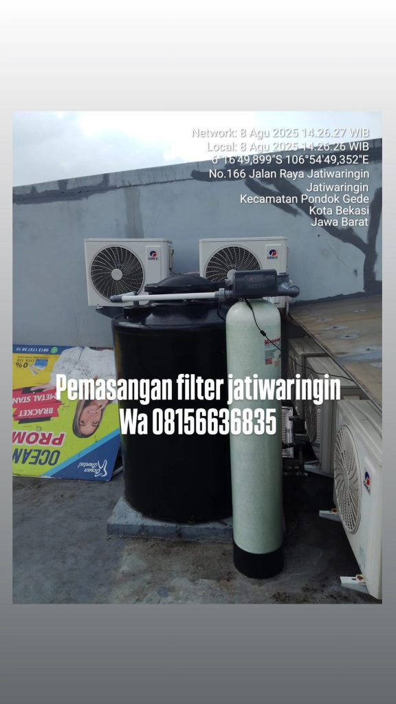 PASANG FILTER AIR CABANG OCEAN DENTAL KAYURINGIN PONDOK GEDE BEKASI KOTA