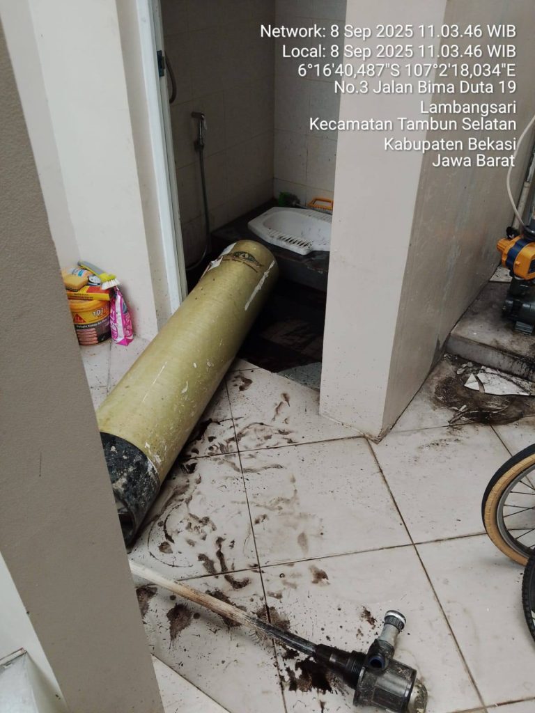 Jasa Ganti Media Filter Tabung 1054 di Dukuh Bima, Tambun Selatan – Bekasi