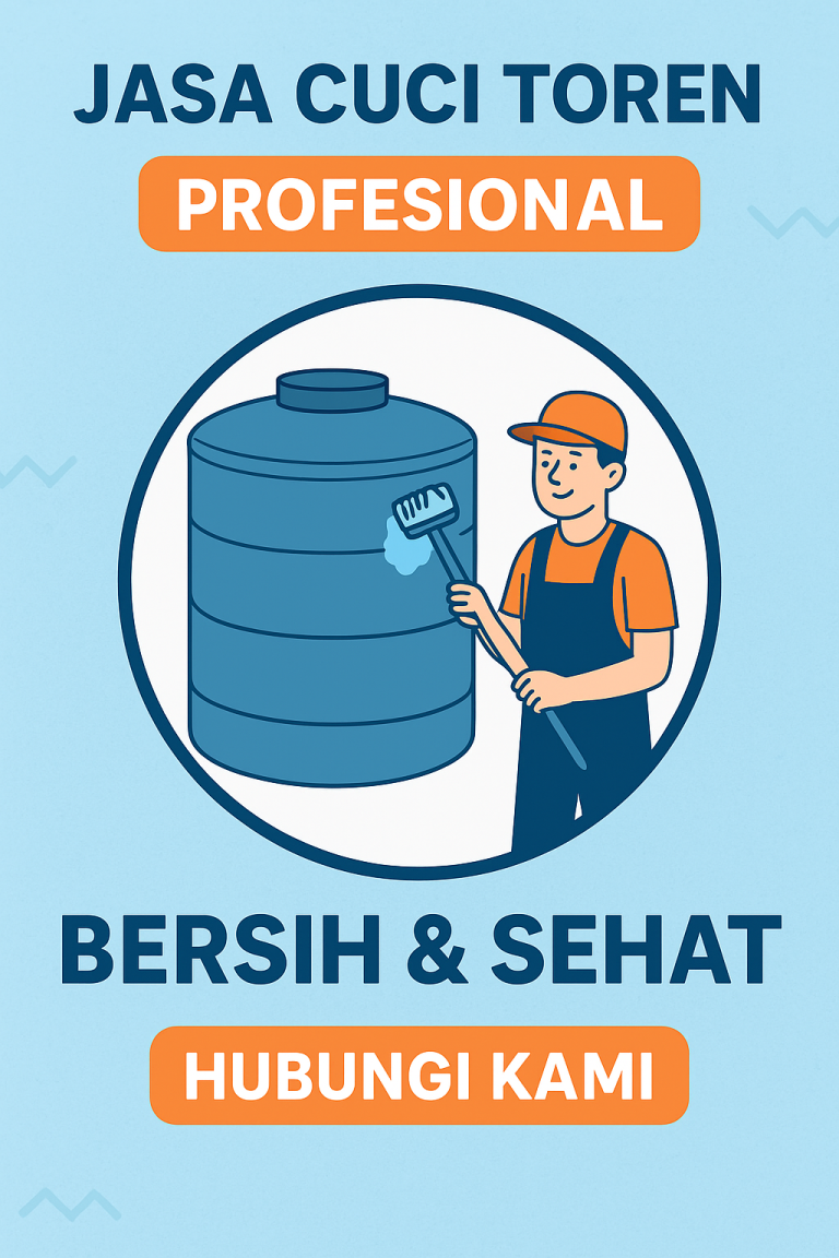 Cara mencegah bak penampungan air berlumut