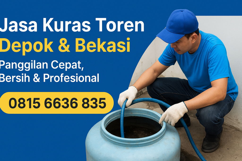 Jasa Kuras Toren Depok & Bekasi Panggilan Cepat