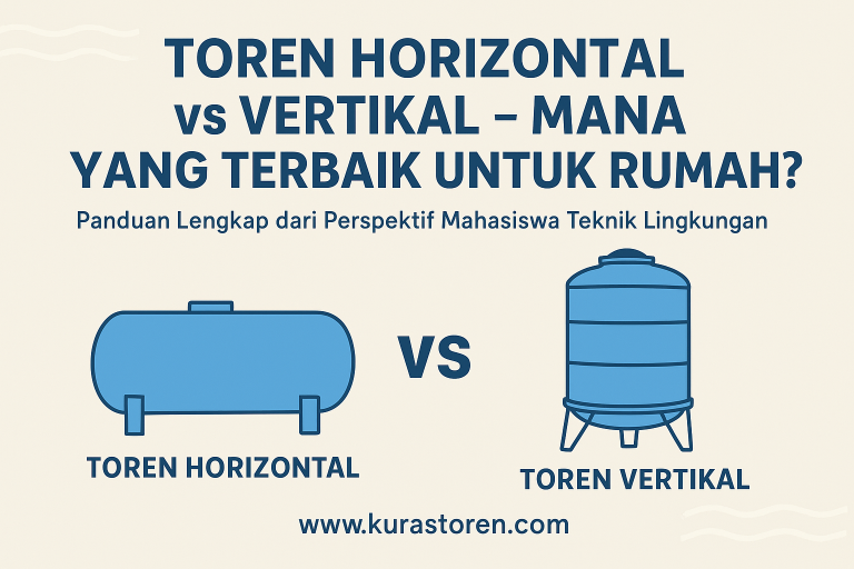 Toren Horizontal vs Vertikal – Mana yang Terbaik untuk Rumah?
