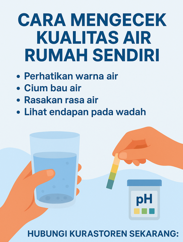 Cara Mengecek Kualitas Air Rumah Sendiri