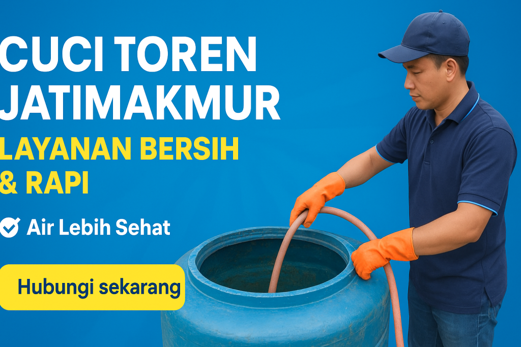 Cuci Toren Jatimakmur – Layanan Bersih & Rapi