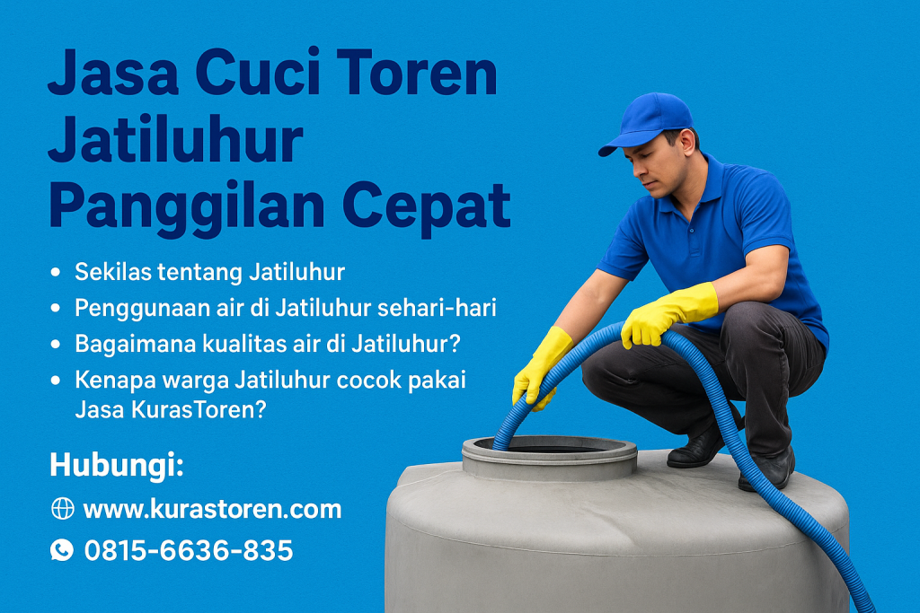 Jasa Cuci Toren Jatiluhur – Panggilan Cepat