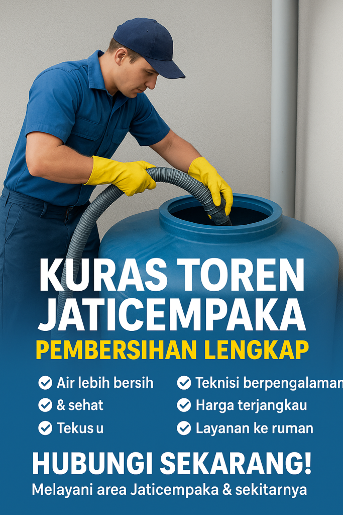 Kuras Toren Jaticempaka – Pembersihan Lengkap
