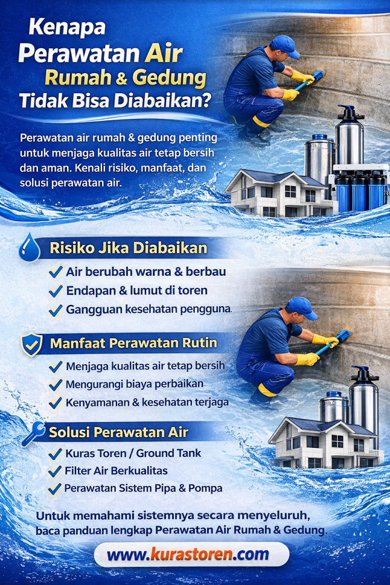 Kenapa Perawatan Air Rumah & Gedung Tidak Bisa Diabaikan