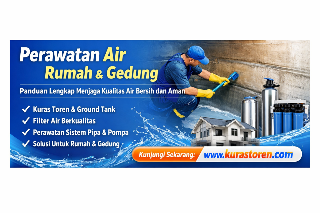 Perawatan Air Rumah & Gedung Panduan Lengkap Menjaga Kualitas Air Bersih dan Aman