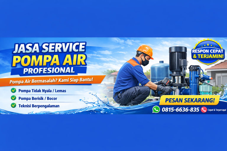 Jasa Service Pompa Air