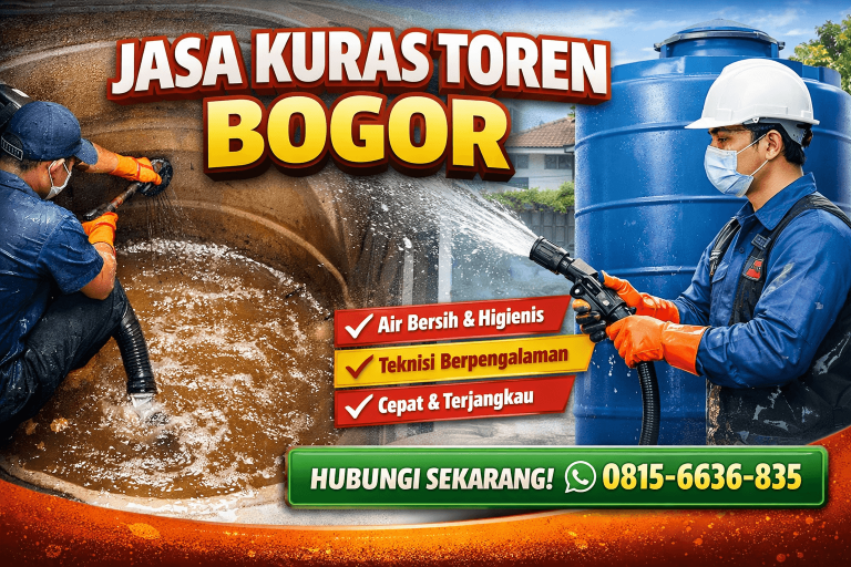 Hubungi 0815-6636-835 Untuk Jasa kuras toren air bogor Terdekat
