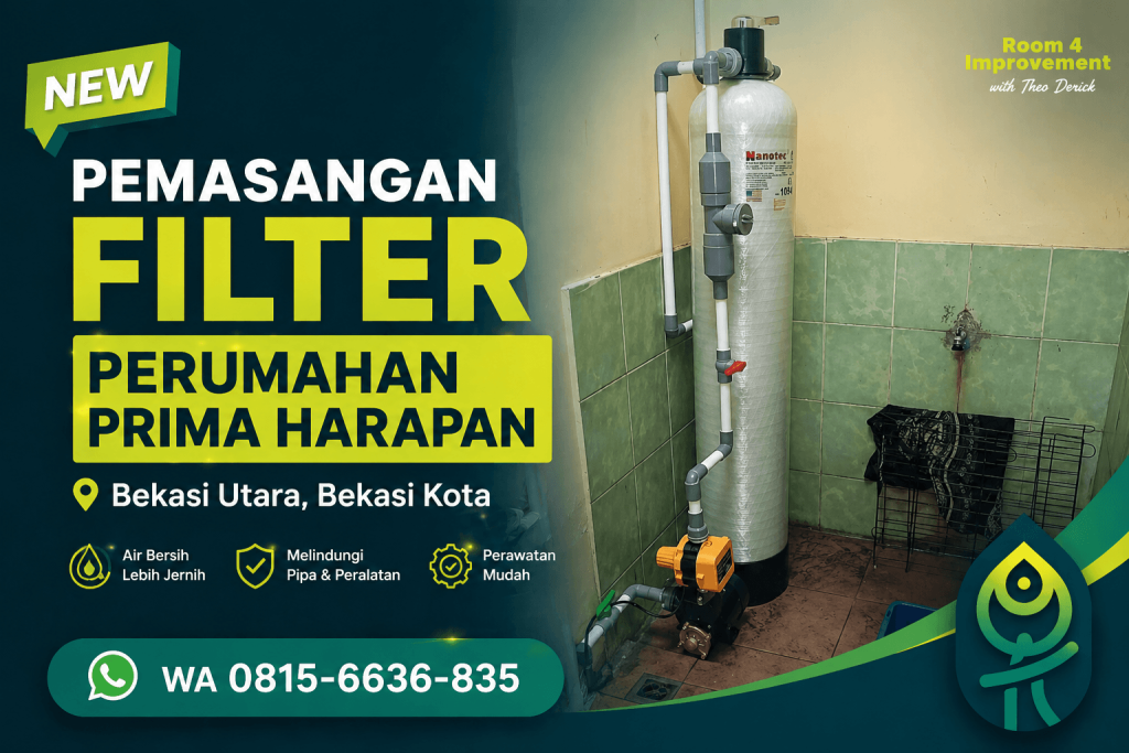 Jasa Pemasangan Filter Air Perumahan Prima Harapan