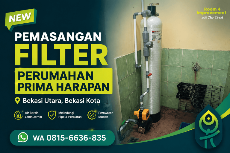 Jasa Pemasangan Filter Air Perumahan Prima Harapan