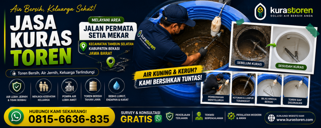 JASA KURASTOREN AIR UNTUK JAKARTA BARAT