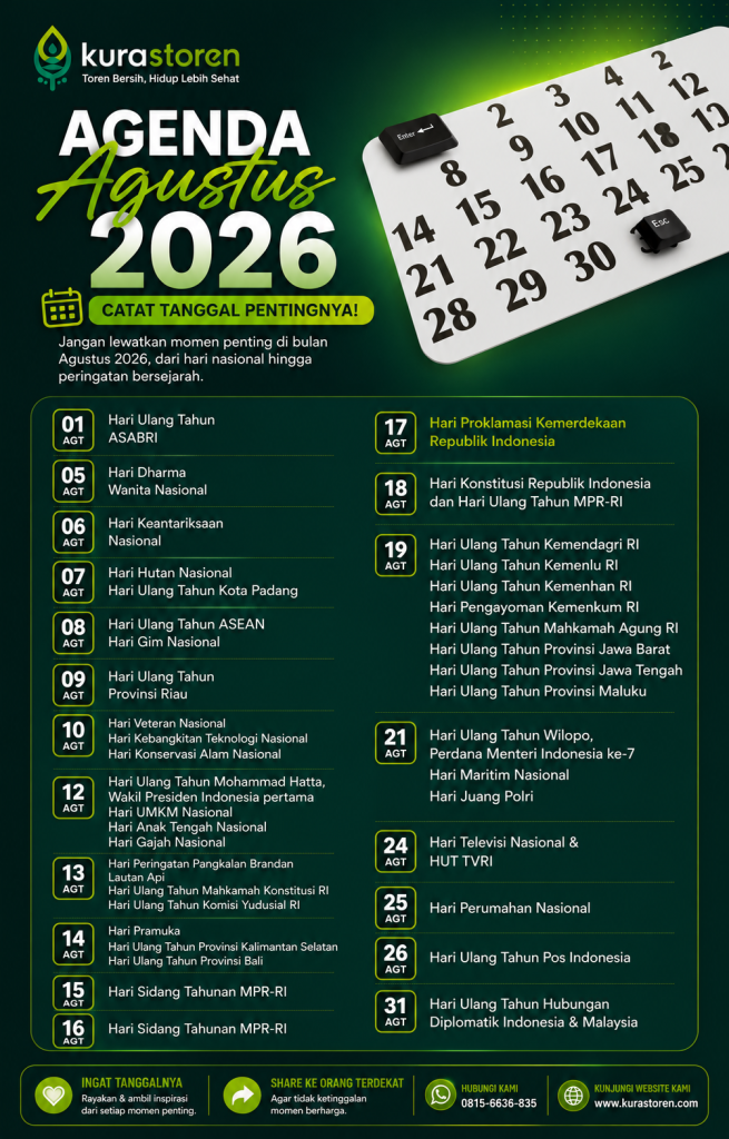 AGENDA PENTING AGUSTUS
