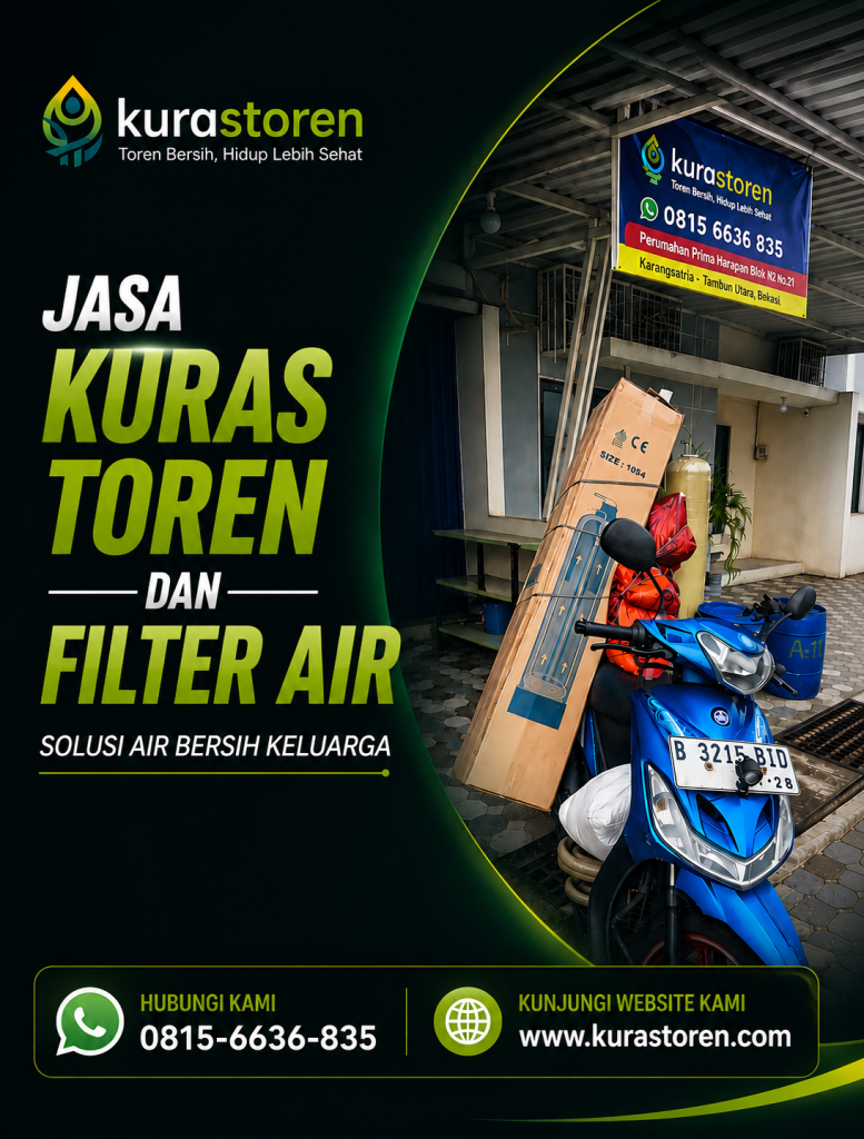 JASA KURAS TOREN AIR DAN FILTER AIR TERBAIK JABODETABEK