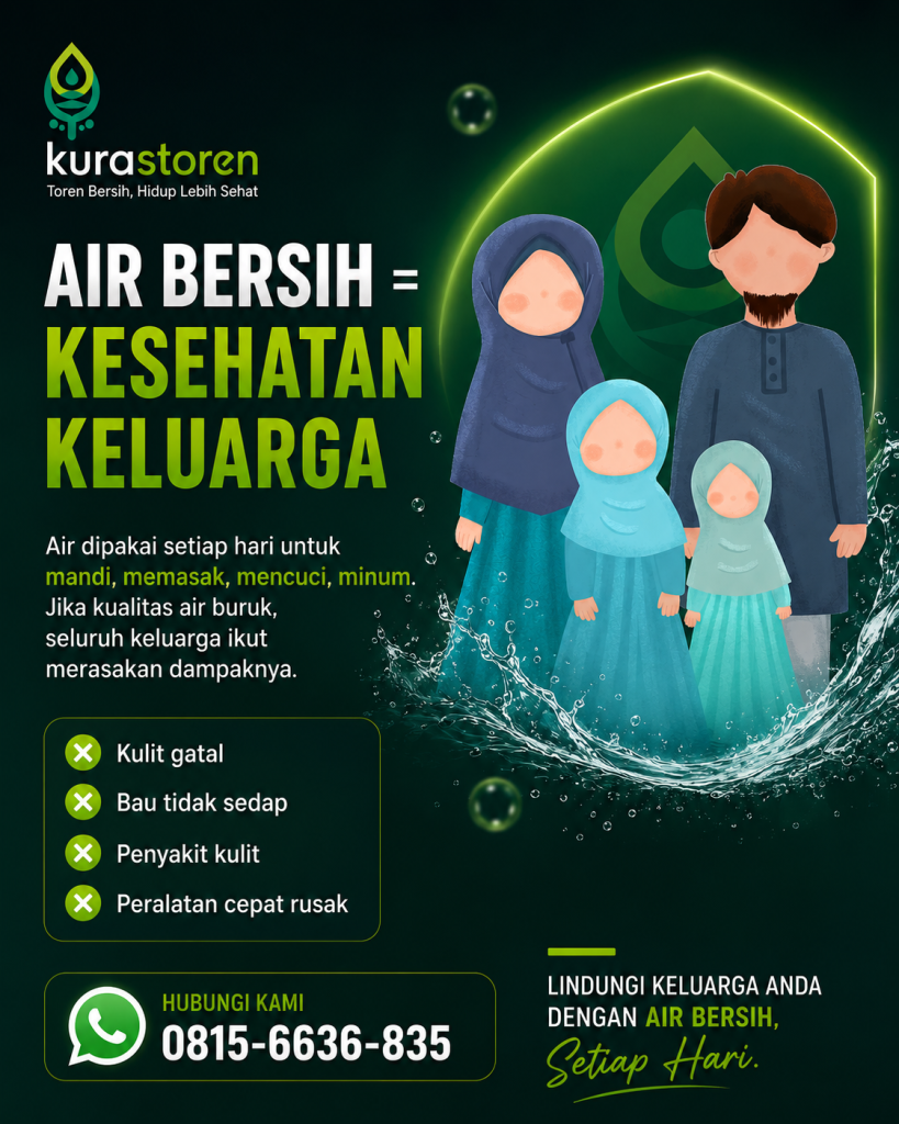 JASA KURAS TOREN AIR UNTUK KESEHATAN KELUARGA