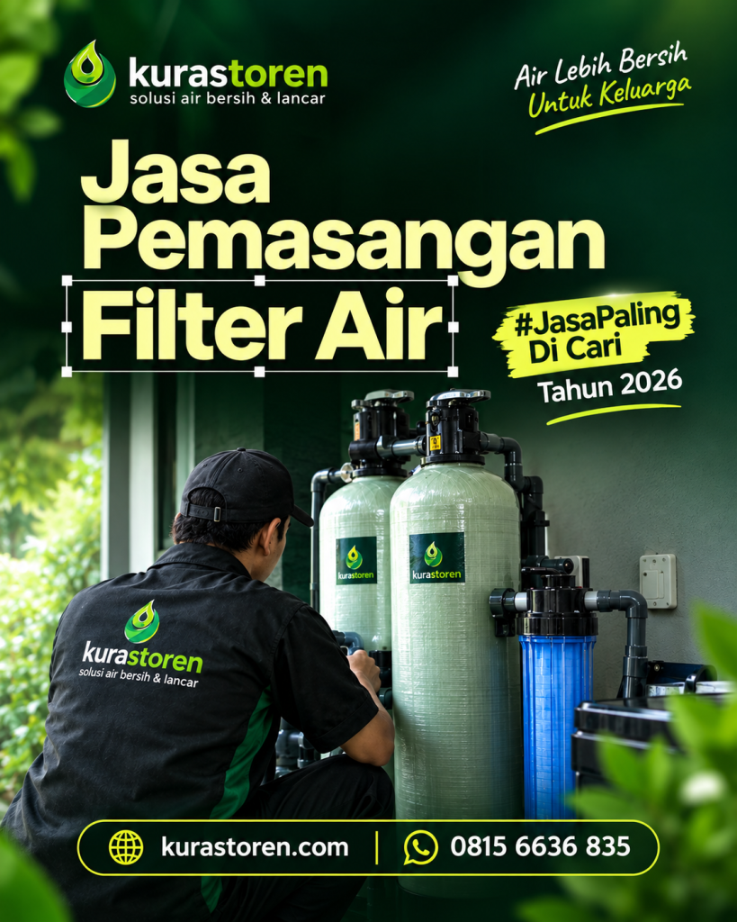 JASA PEMASANGAN FILTER AIR BULAN SEPTEMBER AKHIR
