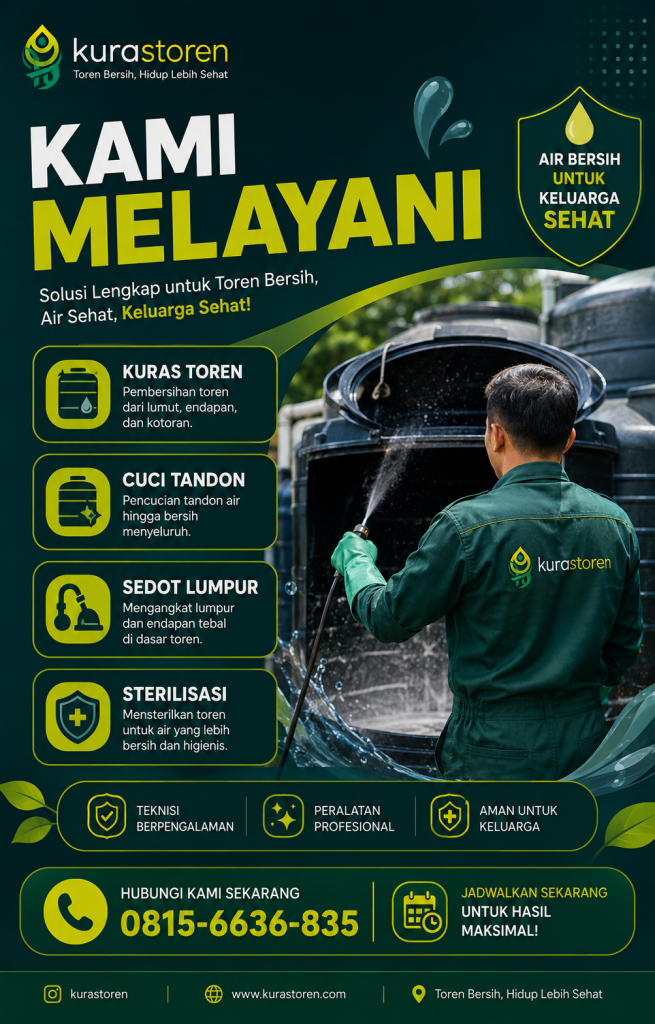 KAMI MELAYANI BERBAGAI JASA AIR BERSIH