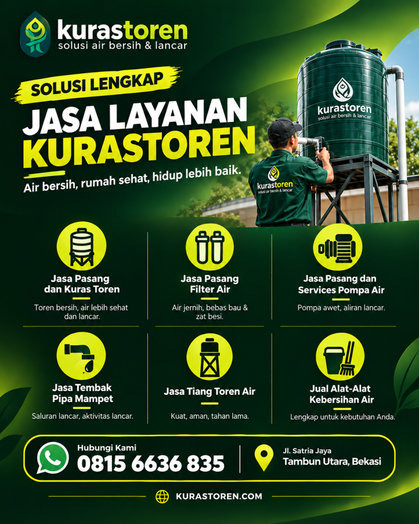 LAYANAN KURAS TOREN LENGKAP