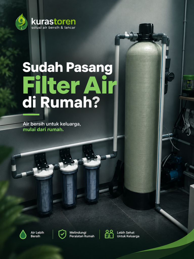 Sudah pasang filter air di rumah Anda